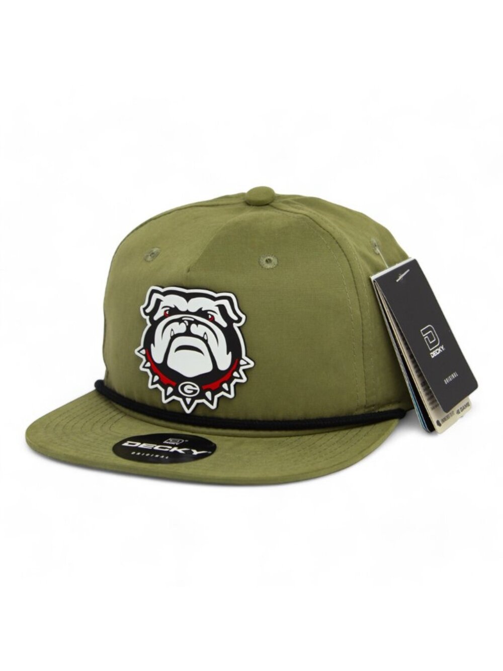 Georgia Bulldogs UGA 3D Classic Rope Hat- Loden/ Black